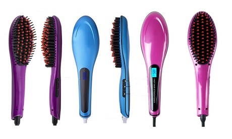 Electric Hair Straightening Brush