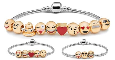 Emoji Charm Bracelet