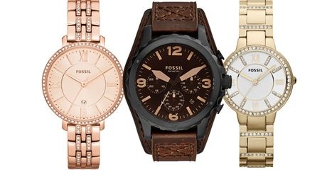 Fossil Women's and Men's Watches