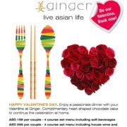 Ginger's Valentine's Day Special Offer