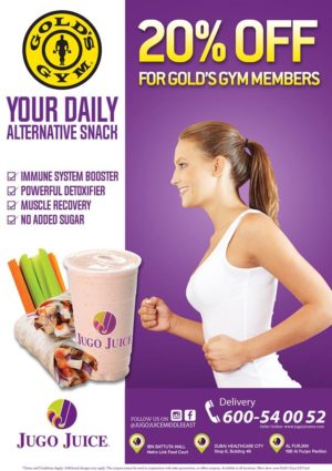 Gold's Gym Club Members Exclusive Offer