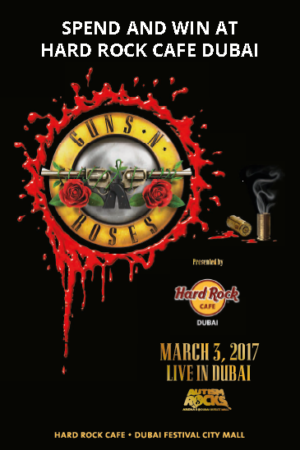 Get a chance to win Gun's & Roses Tickets