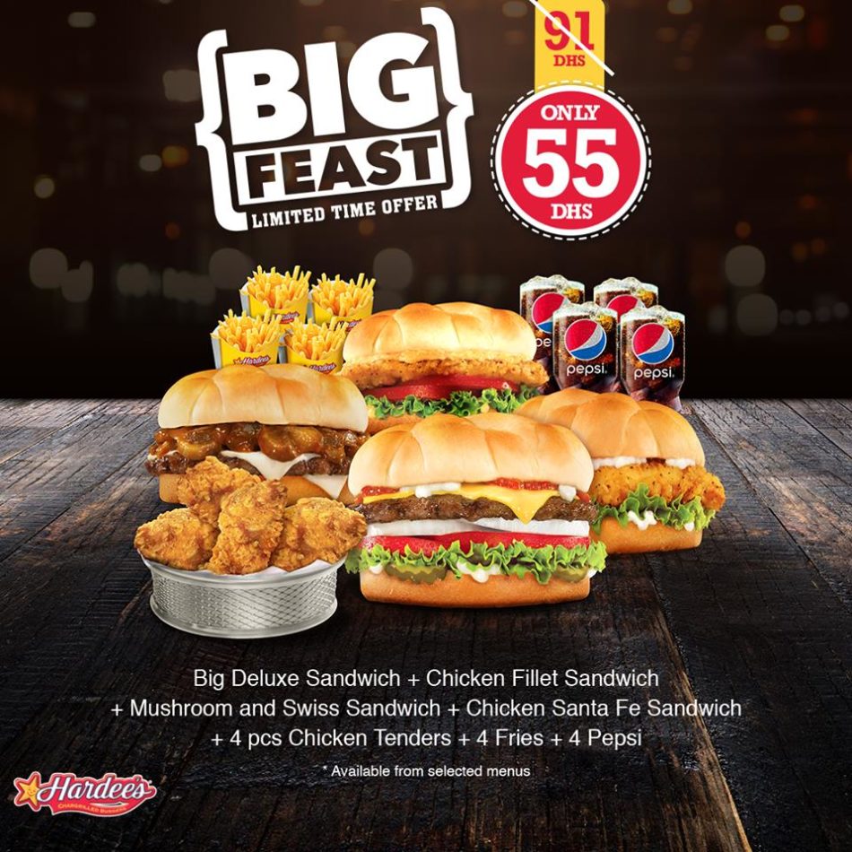 Hardee's Big Feast Offer