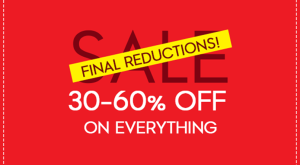 Kipling Final Reduction sale