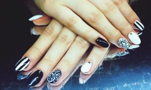Manicure and Pedicure with Colour