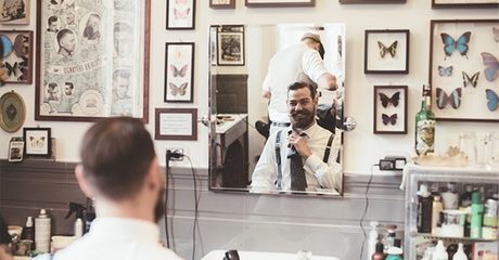 Men's Haircut and Shave
