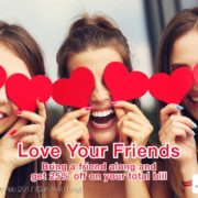 NStyle Beauty Lounge's Love Your Friends Promotion
