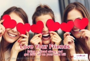 NStyle Beauty Lounge's Love Your Friends Promotion