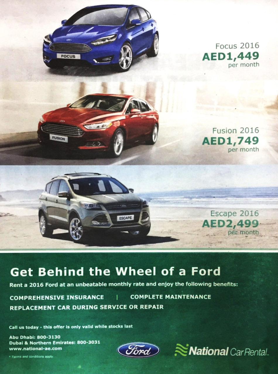 National Car Rental Special Offers