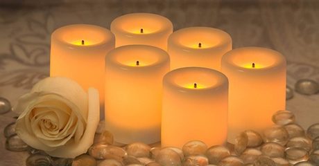 Scented Wax LED Candle