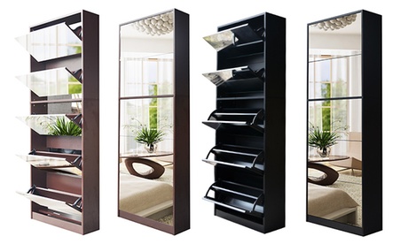 Shoe Cabinet With Mirror