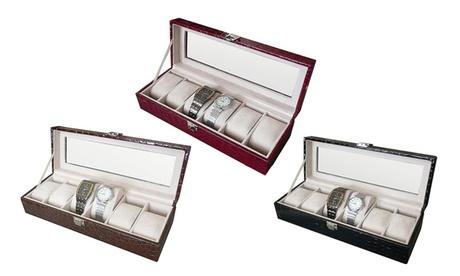 Six-Piece Watch Organiser