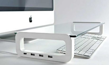 Spacebar Desk Organiser with USB