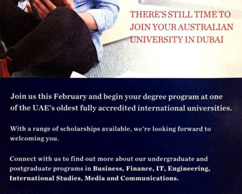 University Of Wollongong Dubai Scholarship offer