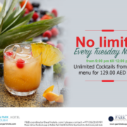 Unlimited Cocktail Promotion