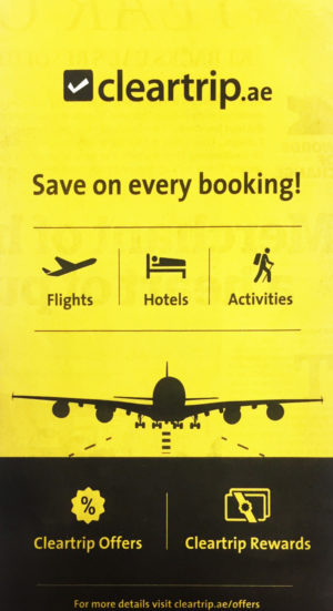 Save on Every booking @ Cleartrip.ae