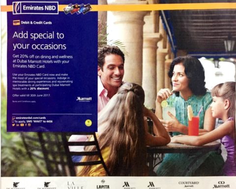 Emirates NBD Debit & Credit Card Special Offers