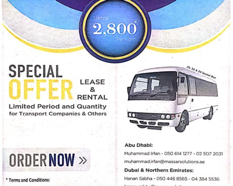 Massar Solutions Special Offer on Lease & Rental