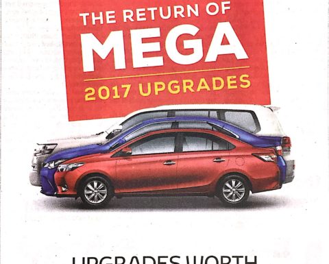 Toyota Mega 2017 Upgrades