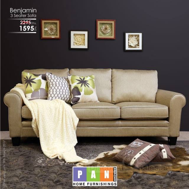 BENJAMIN 3 Seater Sofa Special Offer