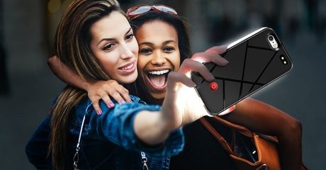 Dual-Sided LED Selfie Case for iPhone 7