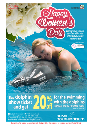 Dubai Dolphinarium Women's Day Special Promotion