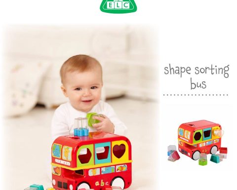 New Shape Sorting Bus Toy