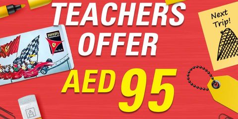 Ferrari World Teachers Special Offer
