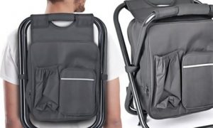 Folding Chair Cooler Backpack