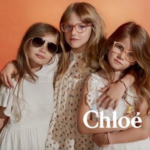 Grand Optics Chloé Little Girls eye-wear collection