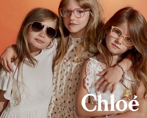 Grand Optics Chloé Little Girls eye-wear collection