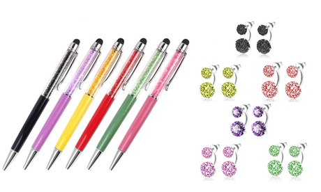 Pen and Earrings Gift Set