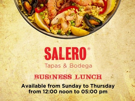 Salero Business Lunch Special Offer
