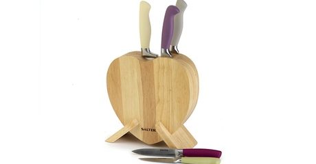 Salter 5-Piece Heart Knife Set