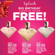 Splash BIG BIRTHDAY surprise Offers