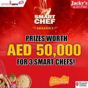 Be one of the 3 Smart Chefs @ Jacky's