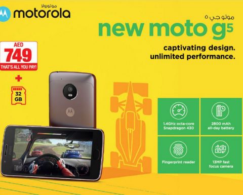 New Motorola Moto g5 for only AED 749