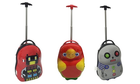 ABS Kids Travel Trolley Bags