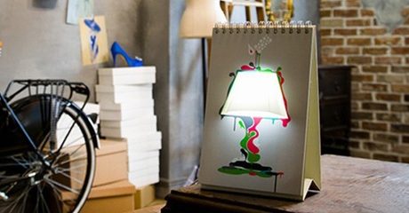 Page by Page Table Lamp