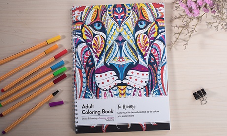 Personalized Anti-Stress Colouring Book