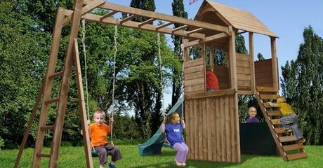 Solid Wood Climbing Frames