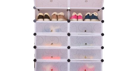 Compartment Modular Shoe Cabinet