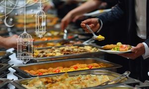 Iftar or Dinner Buffet and Drinks