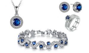 Lab-Created Sapphire Jewellery