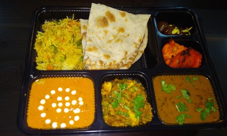 Two Curries, Sides and Dessert with Delivery from The Rupee Room by ...
