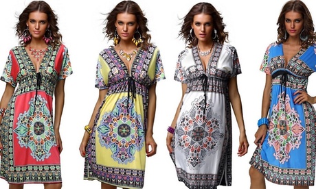 One (AED 59), Two (AED 99) or Four (AED 189) Printed Boho-Style Beach ...