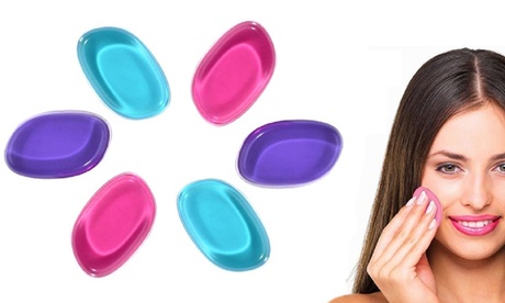 Three Silicone Make-Up Sponges