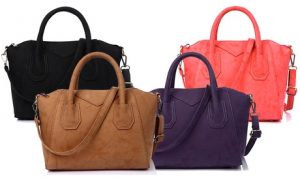 Women's Suede-Look Handbag