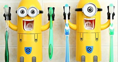 2 Toothpaste Dispensers/Holders