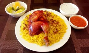 Chicken Mandi for Two